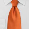 Stropdas satijn orange