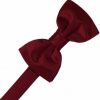 Strik satijn wijnrood