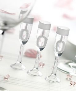 Bellenblaas champagneglas