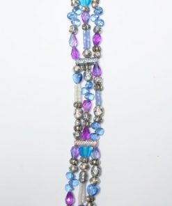 Otazu choker blauw paars
