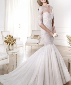 pronovias glitterjurk