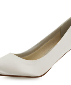 schoenen Lottie ivoor satijn