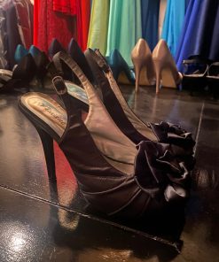 Zwarte pumps hoge hak