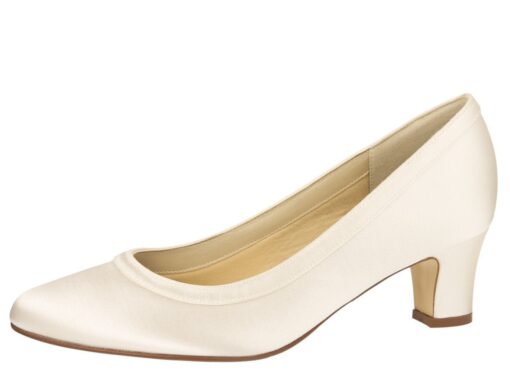 schoenen Ramona ivoor satijn