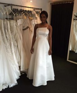 A line gown Stones