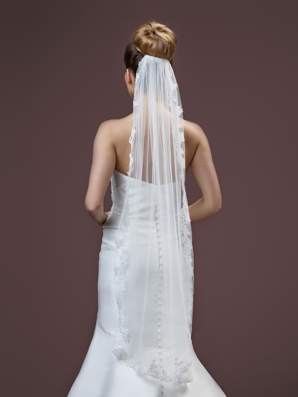 Poirier kanten sluier S51 - Afbeelding 6