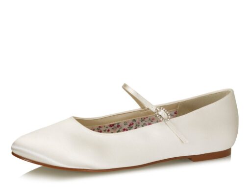 schoenen Binx ivoor satijn