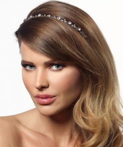 Poirier Tiara zilverkleur strass BB 711
