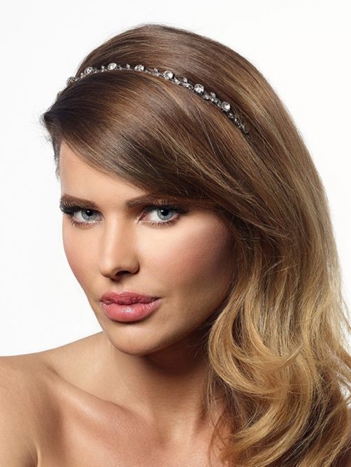 Poirier Tiara zilverkleur strass BB 711