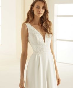 Bianco Evento bruid jumpsuit Celeste broekpak catsuit