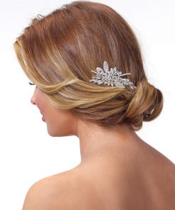 Poirier haar corsage met strass op kam BB1577