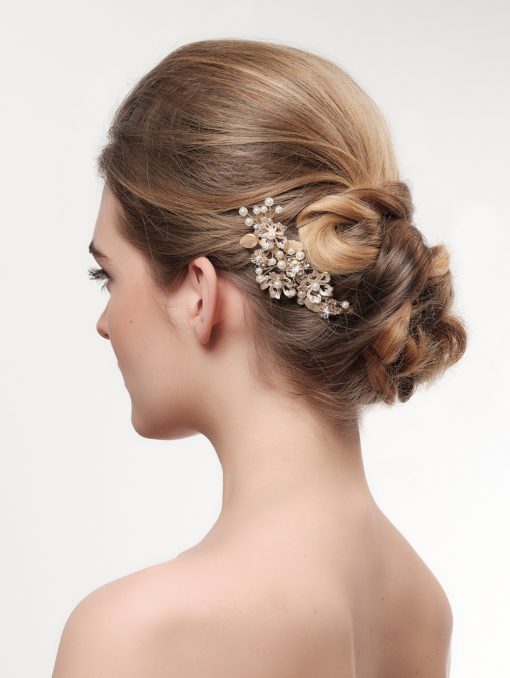 Poirier haar sieraad in rose goud zilver BB262