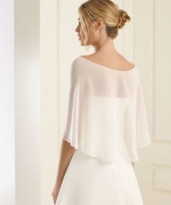 Bianco evento stola bruid  ivoor wit E13
