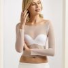 stretch tulle bolero