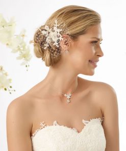 Bianco Evento haar accessoire bruid ivoor 113