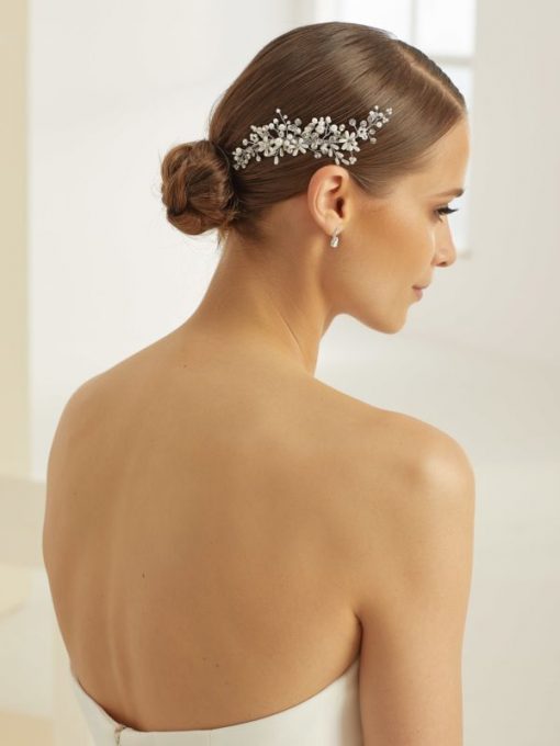 Bianco Evento haar accessoire bruid ivoor 393