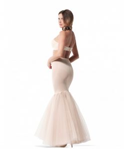 Poirier fishtail zeemeermin petticoat 150 cm omvang jersey heupstuk 63-150