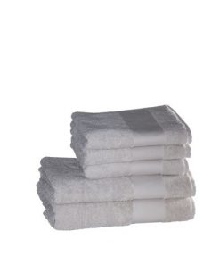 Handdoek champagne met naam of tekst geborduurd