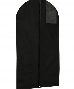 Zwarte kleding hoes voor kostuum WU 3 110 x 65 cm
