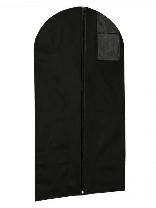 Zwarte kleding hoes voor kostuum WU 3 110 x 65 cm