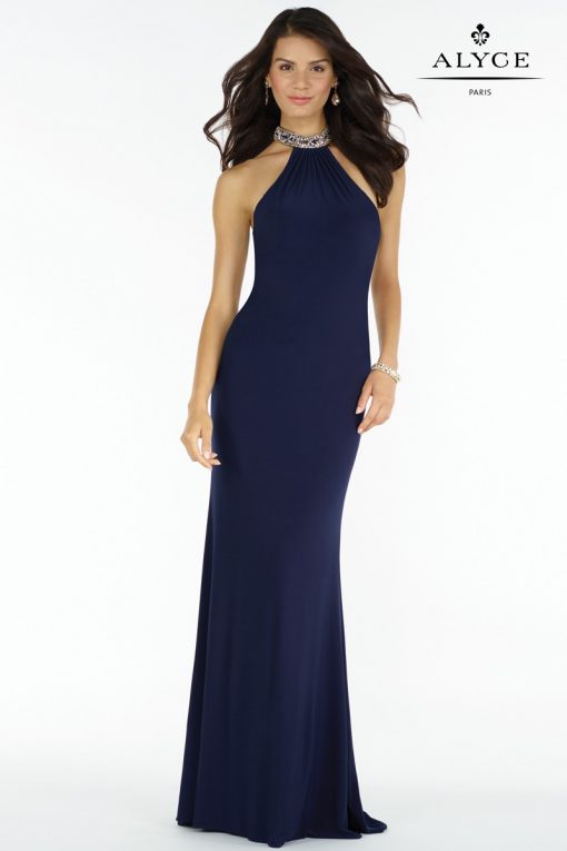 Alyce Paris navy galajurk 8008
