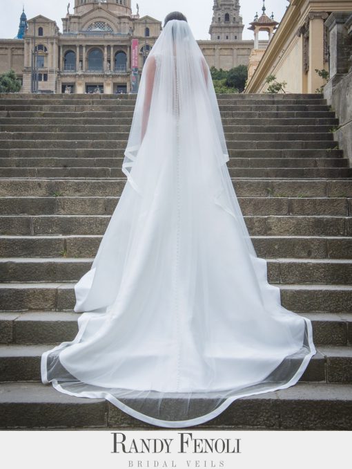 Sluier S705 Say Yes To The Dress Randy Fenoli 1 laags