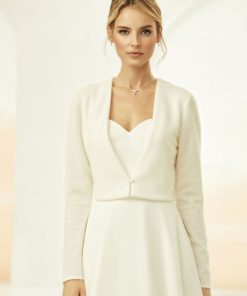 Bianco Evento bolero jasje cashmere look E 317