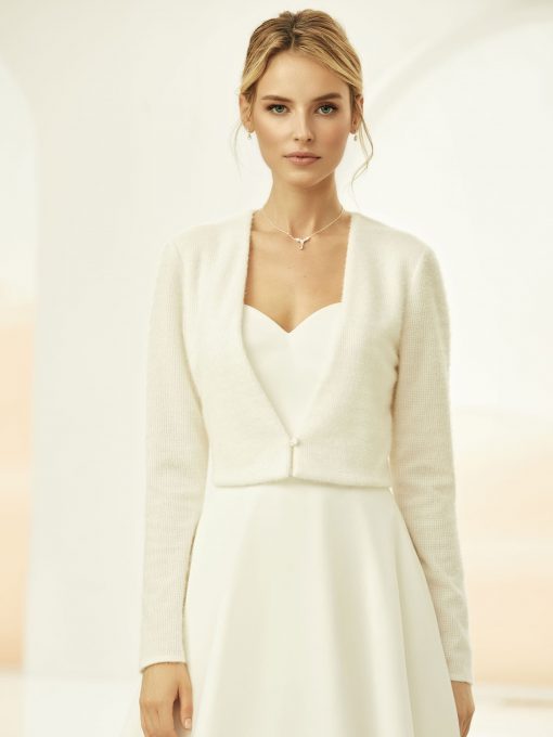 Bianco Evento bolero jasje cashmere look E 317