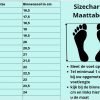 maattabel sizechart