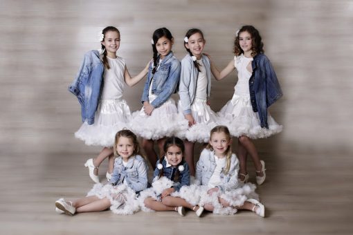 Tutu tulle rokje met shirt