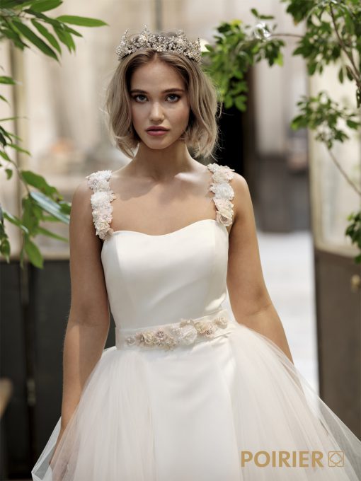 afneembare tulle rok