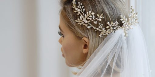 luxe haar accessoire bruid