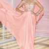 roze glitterjurk