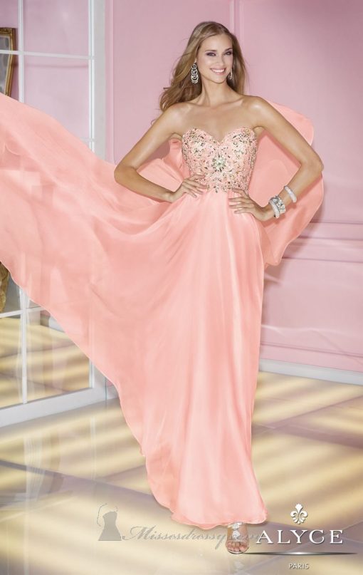 roze glitterjurk