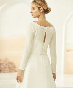gebreide bolero lange mouw