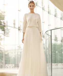 bianco evento tulle rok calypso