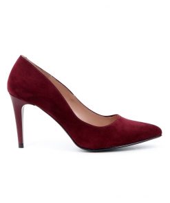 giulia burgundy pump