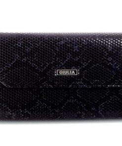 giulia clutch antracita snake