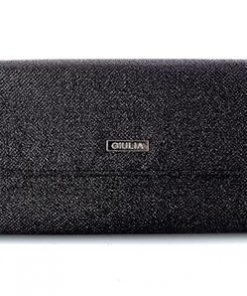 giulia clutch bag black paillettes