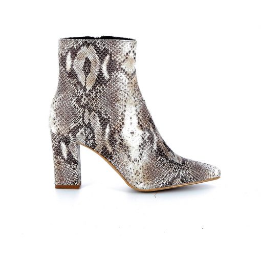 giulia snakeprint enkellaars