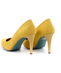 giulia gele yellow shade pump