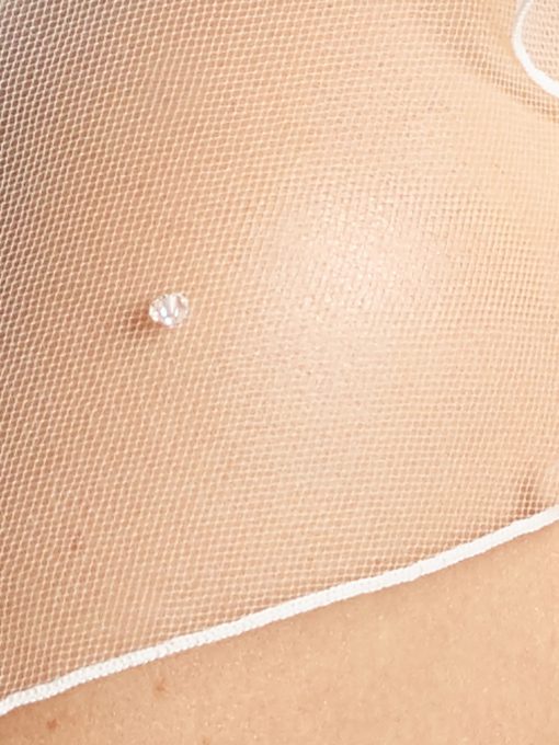 detail swarovski sluier