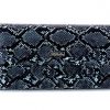 giulia clutch azul blue snake