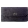 giulia zwart suede clutch