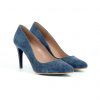 giulia pitone blue pump