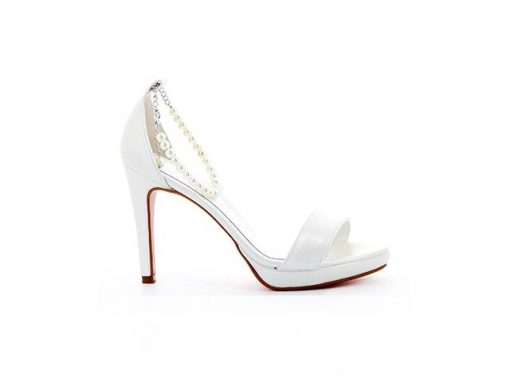 giulia peep toe enkelbandje