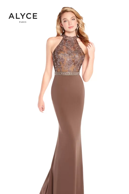 Alyce Paris smoke grey galajurk 60024