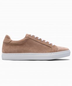 sneaker suede zandkleur
