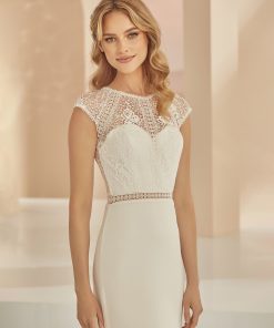 bianco evento Denise trouwjurk