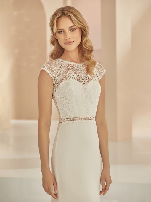 bianco evento Denise trouwjurk